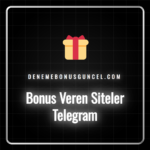 Bonus veren siteler Telegram kanallarının listelendiği bir ekran