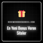 En yeni bonus veren siteler listesini gösteren bir infografik.
